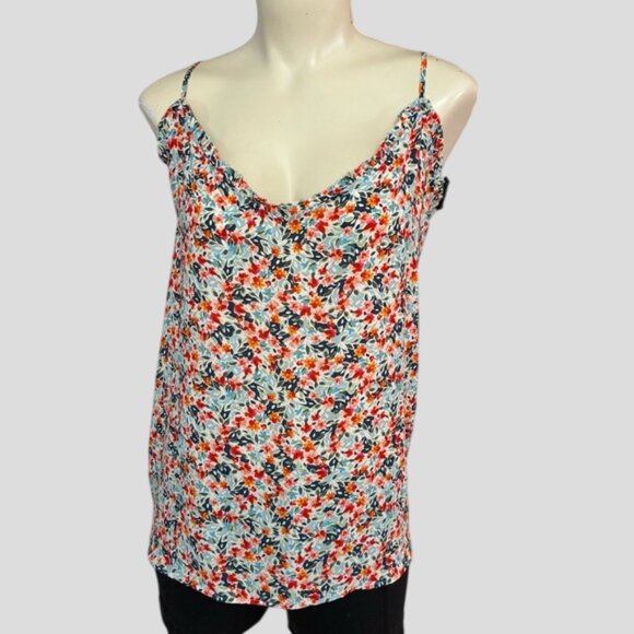 LOFT Women's Floral and Patterned Camisole Tops - Multicolor - Picture 7 of 16